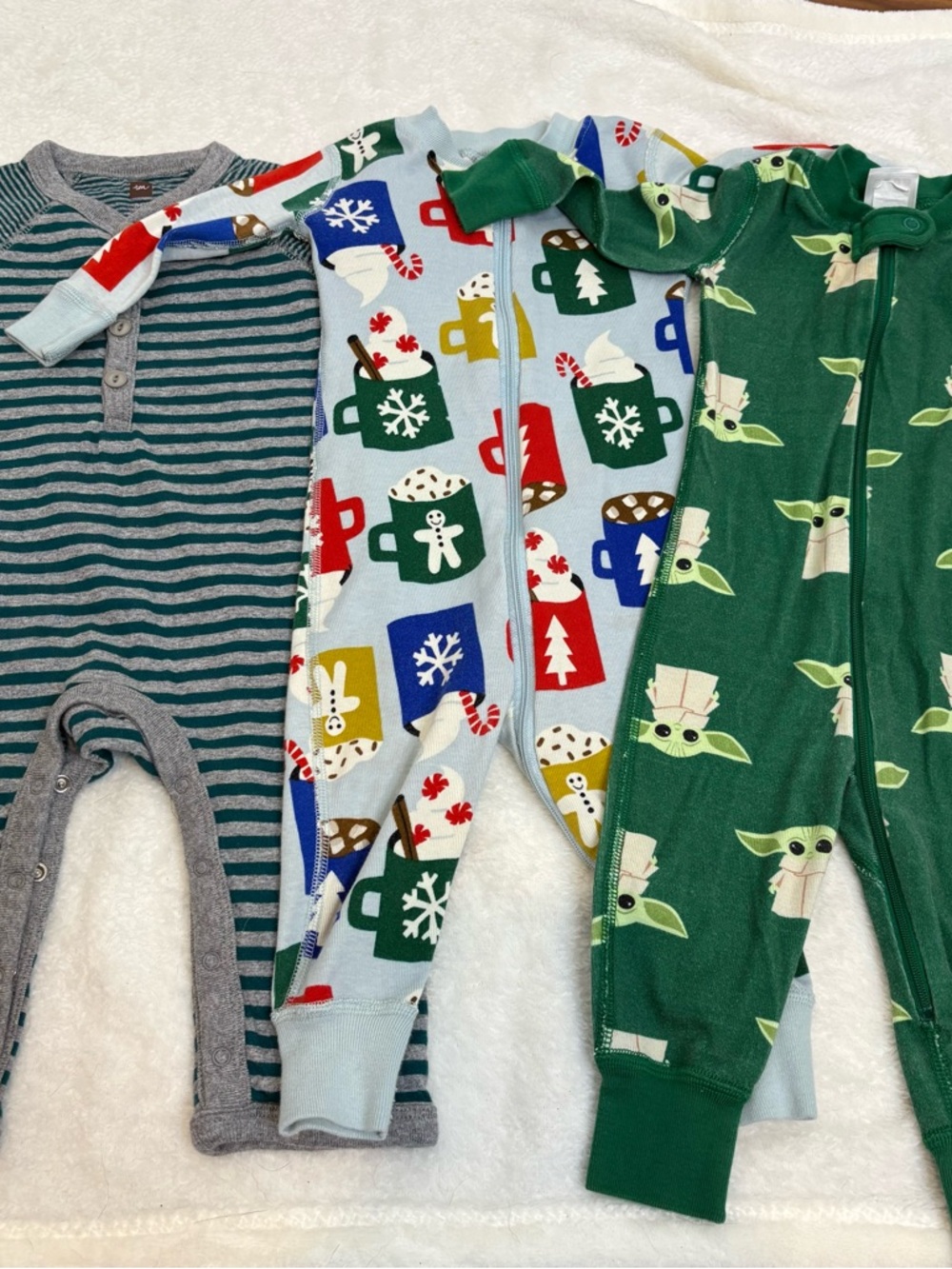 Hanna Andersson & Tea Collection Lot 6-13 months Star Wars Grogu